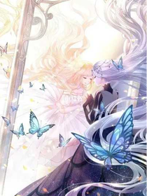 他在海棠花下