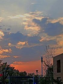 一起看八月的夕阳