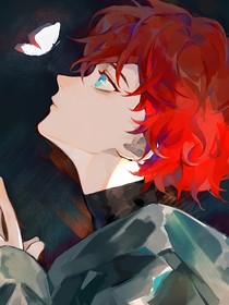 彩虹撞白云
