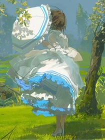 蓝蝶花海