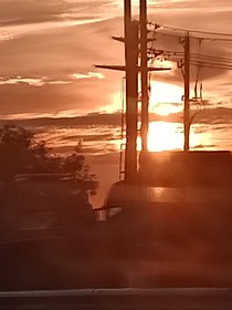 一些杂物堆