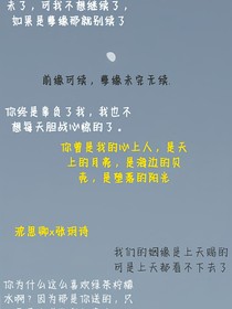 前缘可续，孽缘未完无续……