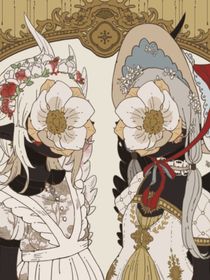 黑莲花白星河