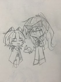 藍(lán)色上將會夢到紫色貓貓嗎