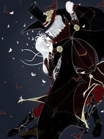 霧中月夜