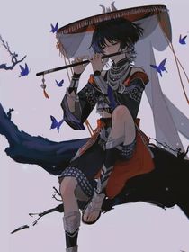 原神散兵与旅行者
