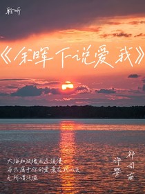 余晖下说爱我