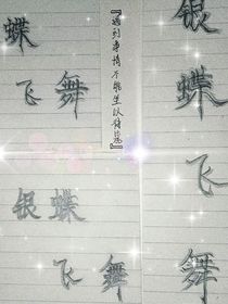 銀蝶飛舞
