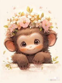 小猴與獅子