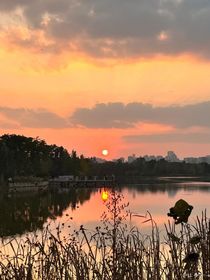 太陽(yáng)下山