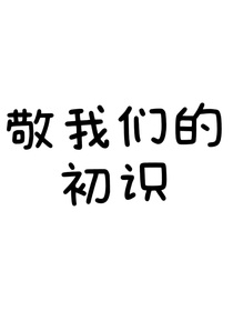 敬我们的初识