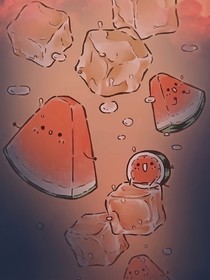 高山中的云