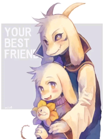 Undertale：我竟然成為了Asriel的妹妹