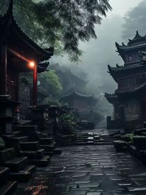 夜晚棺材铺