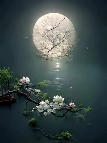 月下初逢