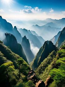 黄山：云雾缭绕的仙境