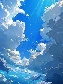 天空边缘的触摸