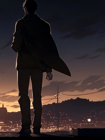 余暉中的你