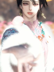 深院無人自掃花