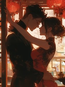 红灯笼和滴水的屋檐