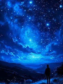 星空：地球
