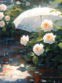 落雨繁花