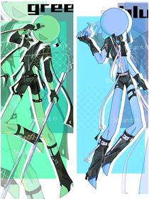 Green和blue
