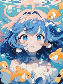 满天星的彼岸花