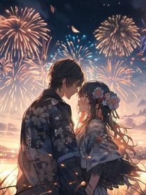 在漫天烟火里，我的眼中只有你
