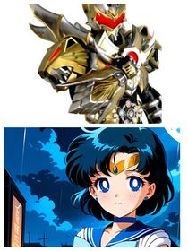 帝皇侠再临美少女战士