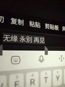 无缘……永别……再见……