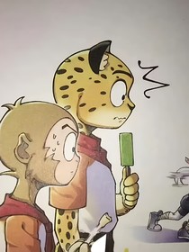 豹猴小合集（猴警和花豹的cp啦）