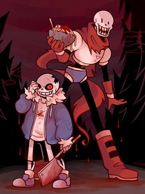 穿越horrortale，拯救地底世界！