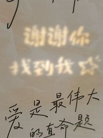 谢谢你找到我（Zhr）