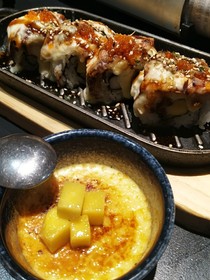 橘色春季海