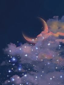 夜空之中