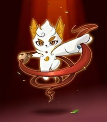 京劇貓之黑暗之王，白夜