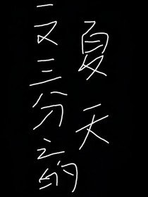 一又三分之二的夏天