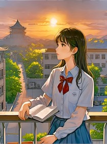 斜阳独倚西楼