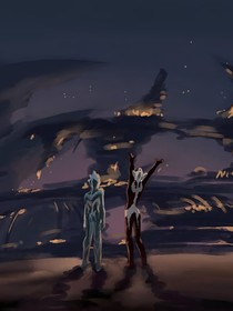 赛希奥特曼之夕阳下的希望之光