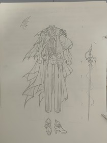 服设草图
