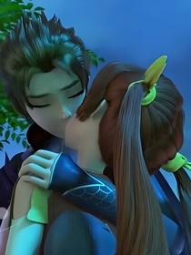 洛水林间