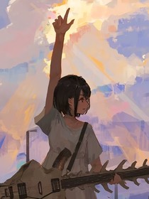 逆光飞翔待你归来