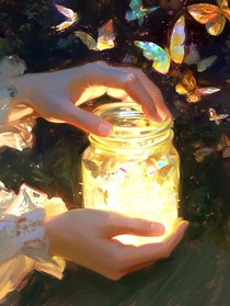 白扇子