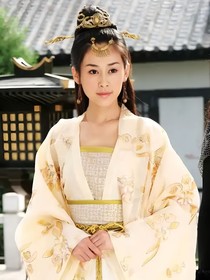 杨婵和夫君很幸福