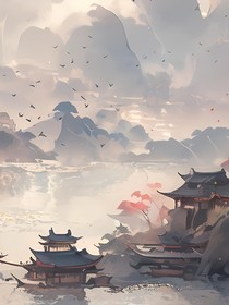 江山唯落晖