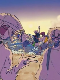 暮色春日