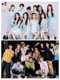 爱洒创造营火箭少女与R1SE