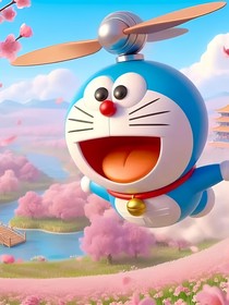 哆啦A梦和小波