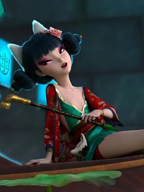 宝青坊主穿越人类世界